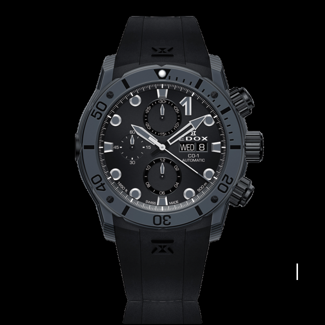 edox CO-1 Carbon Chronograph Automatic