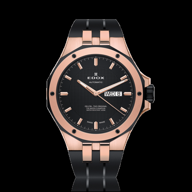 edox Delfin Day Date Automatic