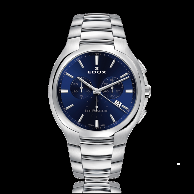 edox Les Bémonts Ultra Slim Chronograph