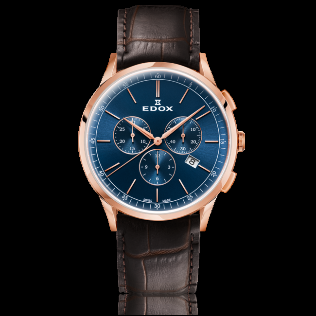 edox Les Vauberts Chronograph Date