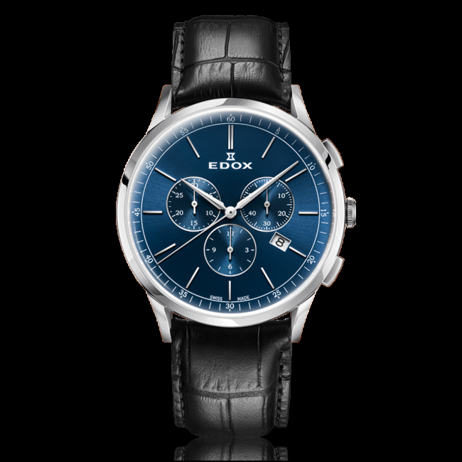 edox Les Vauberts Chronograph Date