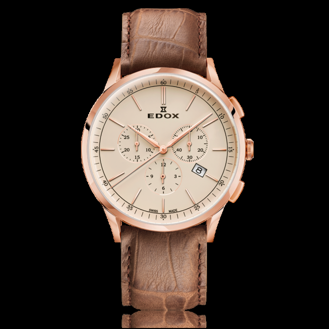edox Les Vauberts Chronograph Date