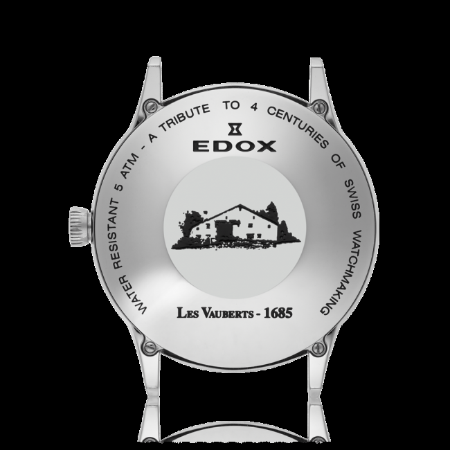 Edox Les Vauberts Open Heart Automatic