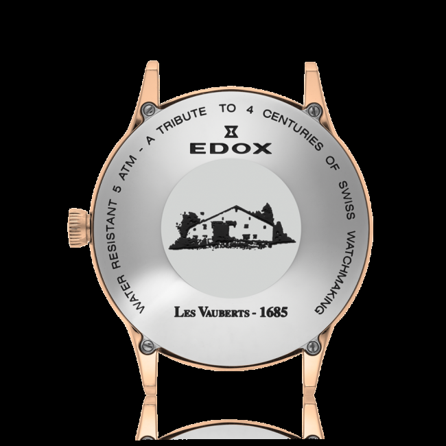 Edox Les Vauberts Open Heart Automatic