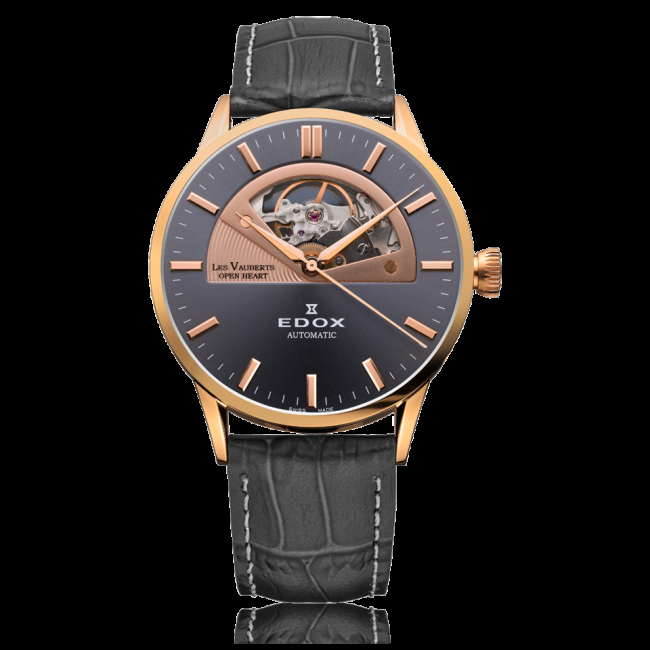 edox Les Vauberts Open Heart Automatic