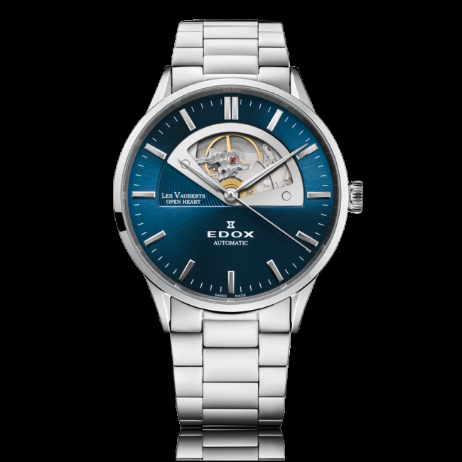 edox Les Vauberts Open Heart Automatic