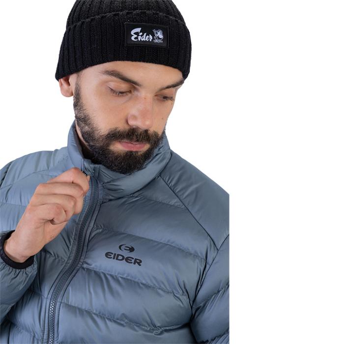 Eider Fisherman Beanie Black