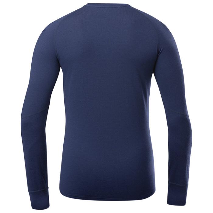 Eider M Cascade Merino Crew Neck Storm Blue