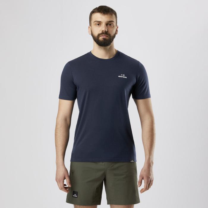 Eider M Merino Path Tech Tee Navy