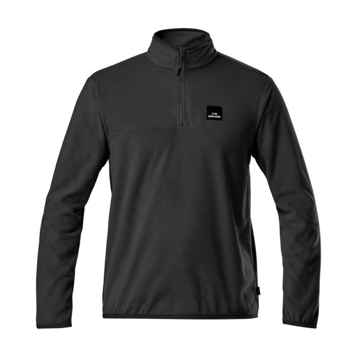 eider M Peclet Polartec Fleece Light 1/4 Zip Black