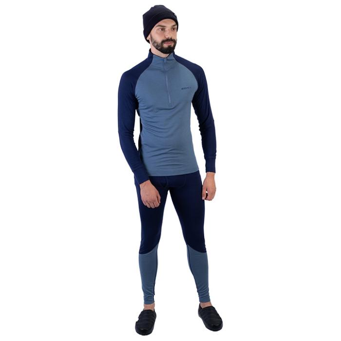 Eider M Sarenne Merino Half Zip Black