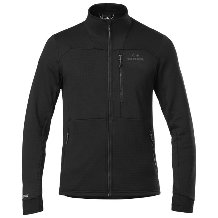 eider M Thorens Polartec Powergrid Fleece Black