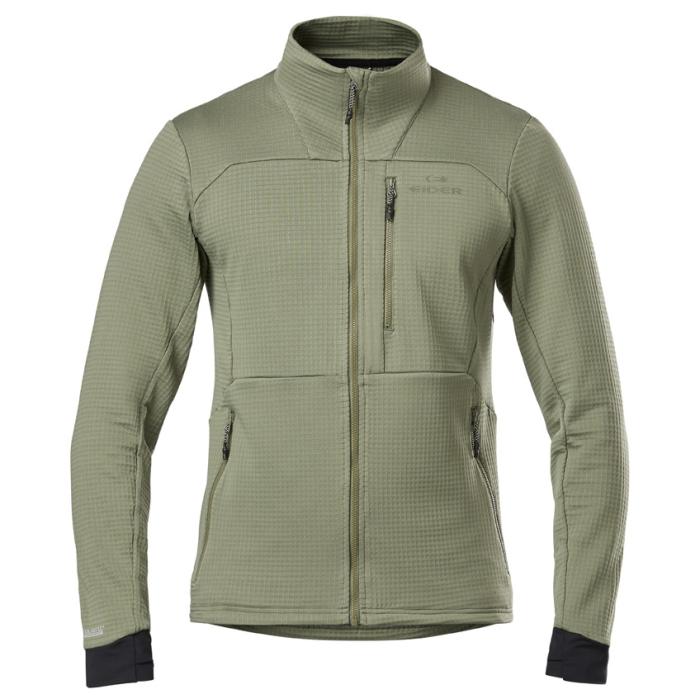 eider M Thorens Polartec Powergrid Fleece Khaki