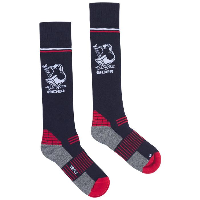 eider Merino Ski Socks Duck Navy