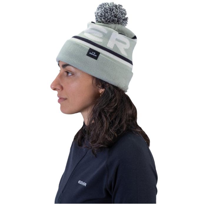 Eider Pompon Beanie Black