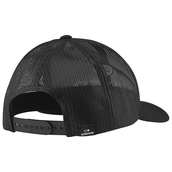 Eider Trucker Cap Black
