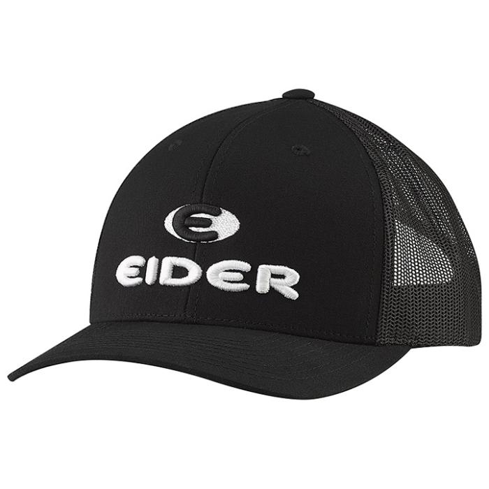 eider Trucker Cap Black
