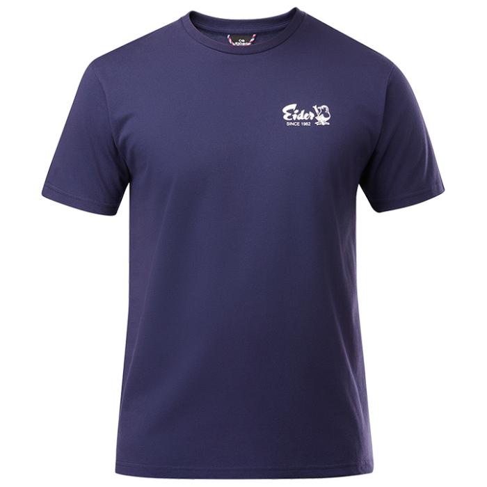 eider Vintage Chest Logo Cotton Tee Navy