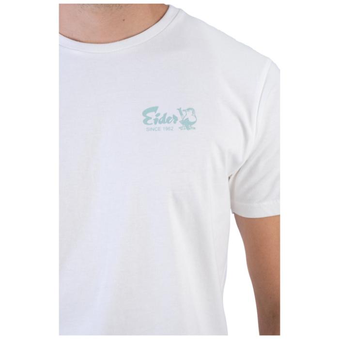 Eider Vintage Chest Logo Cotton Tee White