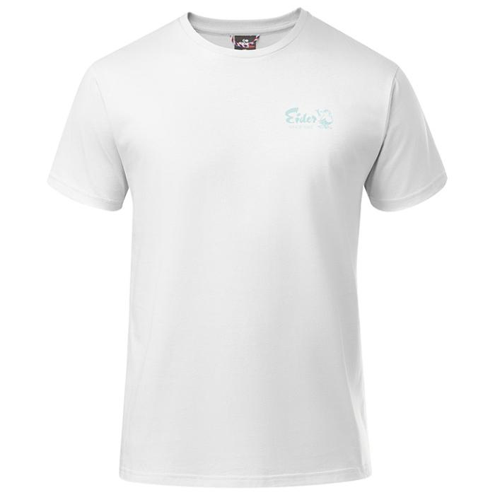 eider Vintage Chest Logo Cotton Tee White