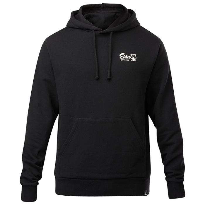 eider Vintage Hoodie Cotton Black