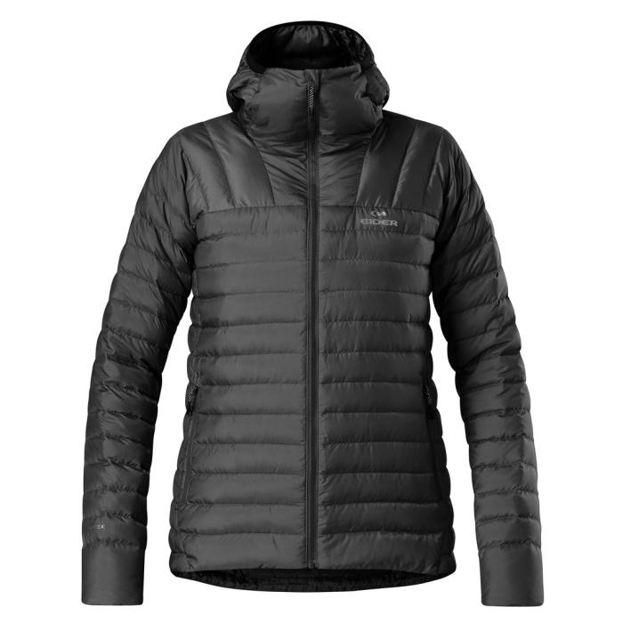 eider W Buet Micro Down Hood Jkt Black