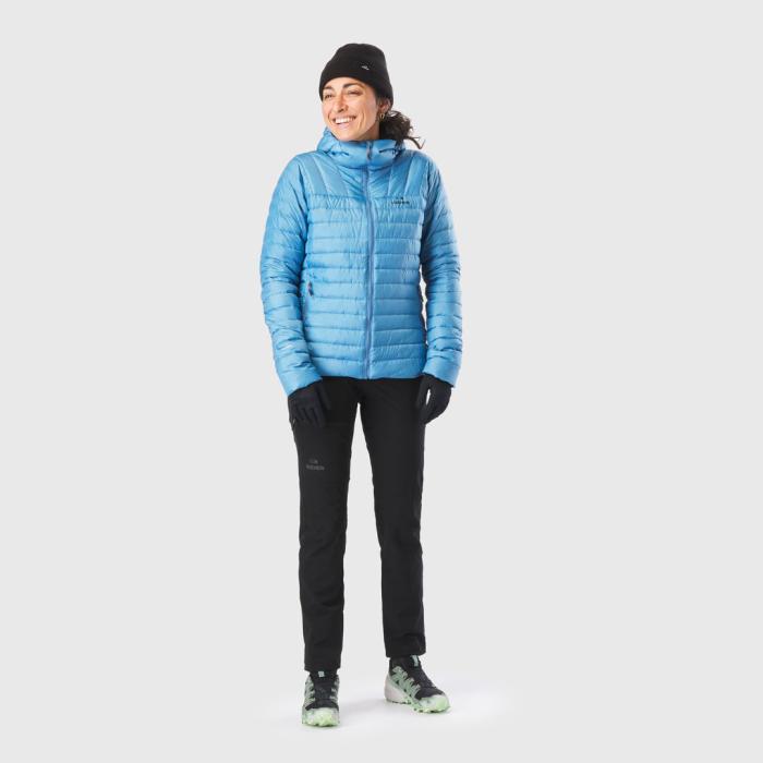 Eider W Buet Micro Down Hood Jkt Khaki