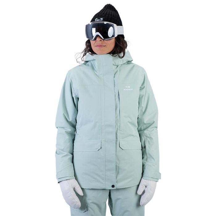 Eider W Loze 2L Insulated Jkt Aqua Green