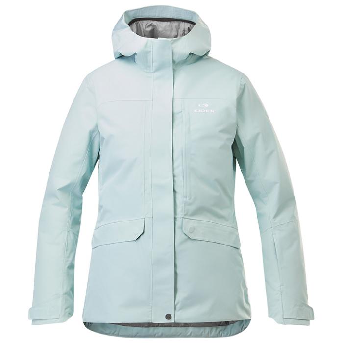 eider W Loze 2L Insulated Jkt Aqua Green