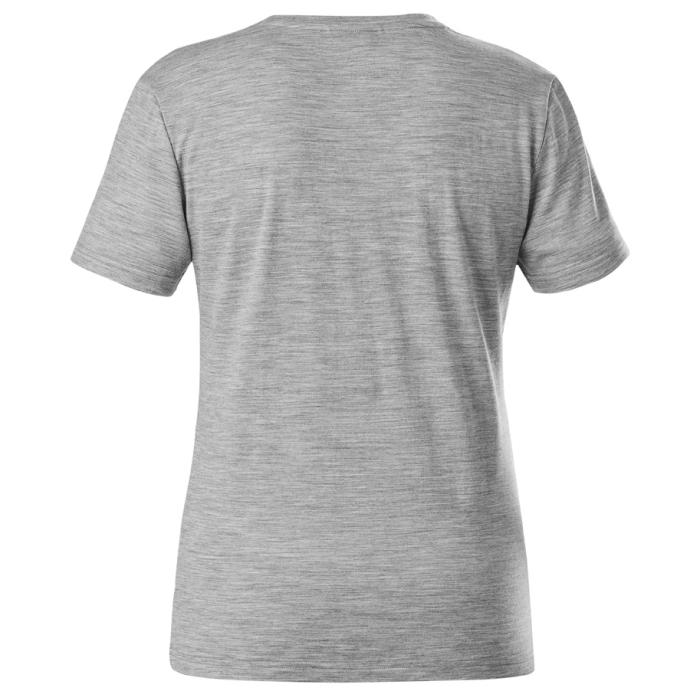 Eider W Merino Path Tech Tee Heather Grey