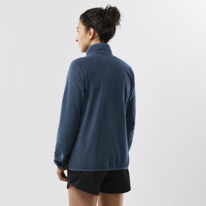 Eider W Merlet Polartec Fleece Light Full Zip Navy