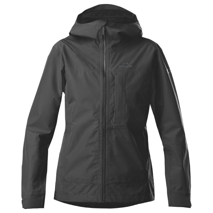 eider W Mist Jkt Black