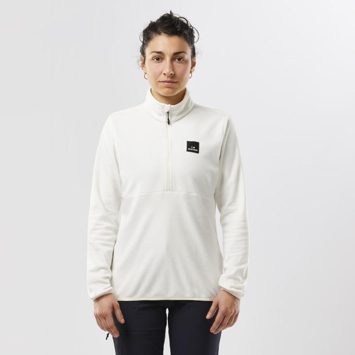 Eider W Peclet Polartec Fleece Light 1/4 Zip Khaki
