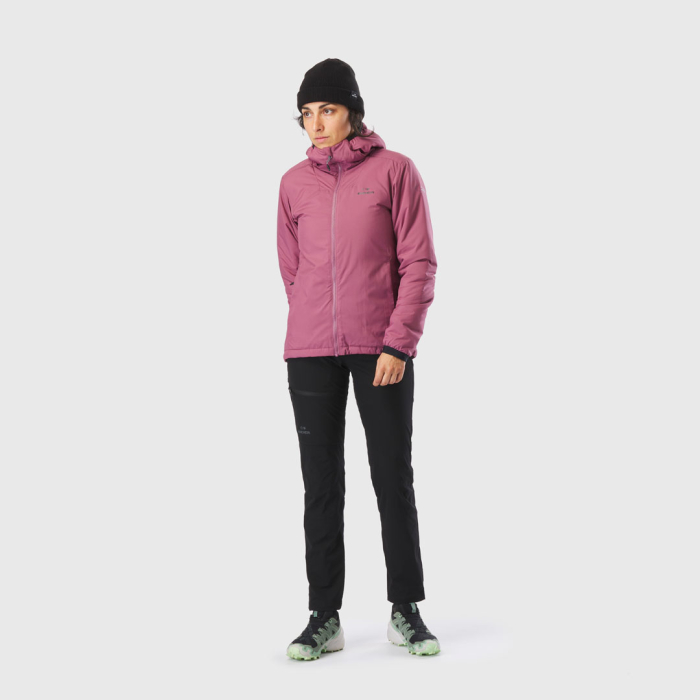 Eider W Roc Primaloft Hood Jkt Deco Mauve