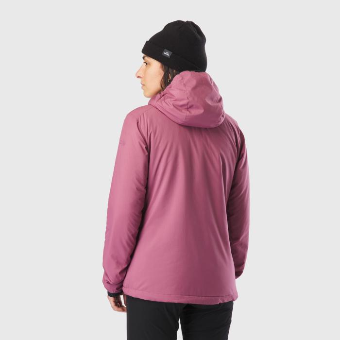 Eider W Roc Primaloft Hood Jkt Deco Mauve