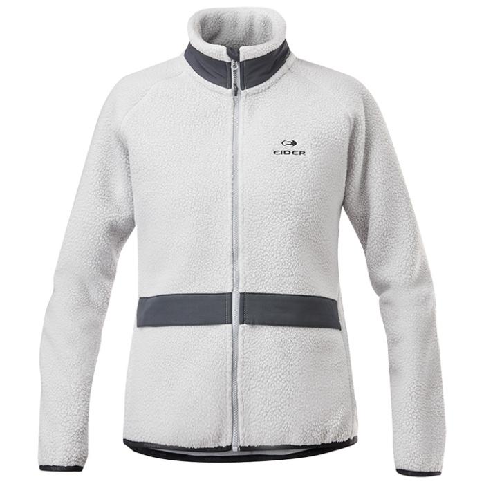 eider W Rosael Sherpa Fleece Light Grey
