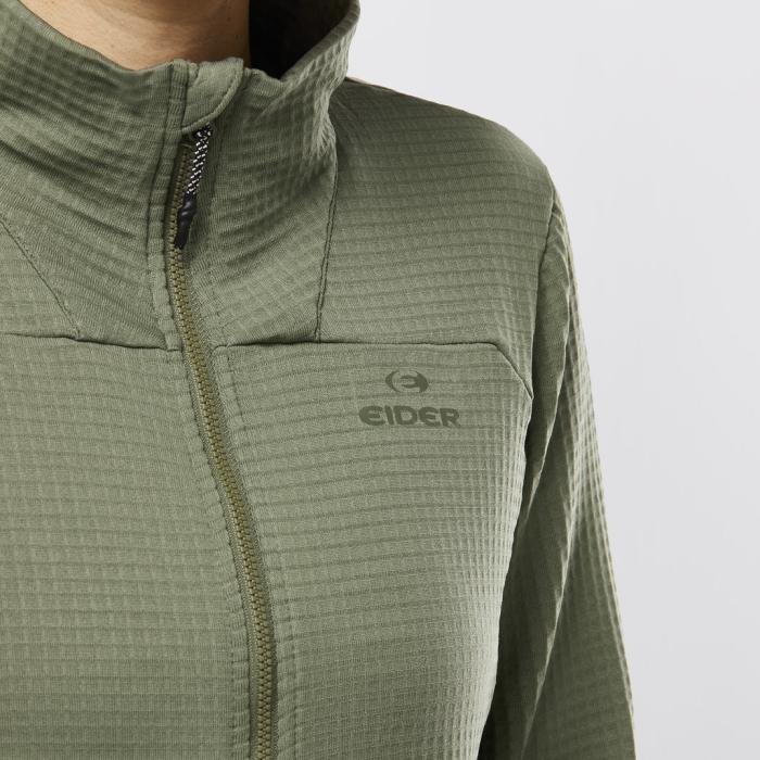 Eider W Thorens Polartec Powergrid Fleece Black