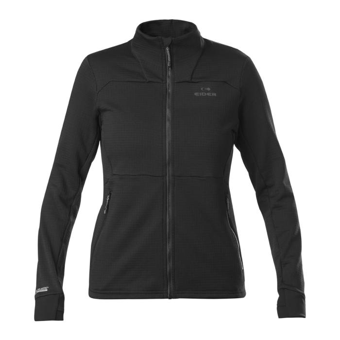 eider W Thorens Polartec Powergrid Fleece Black