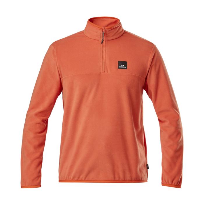 eider M Peclet Polartec Fleece Light 1/4 Zip Orange