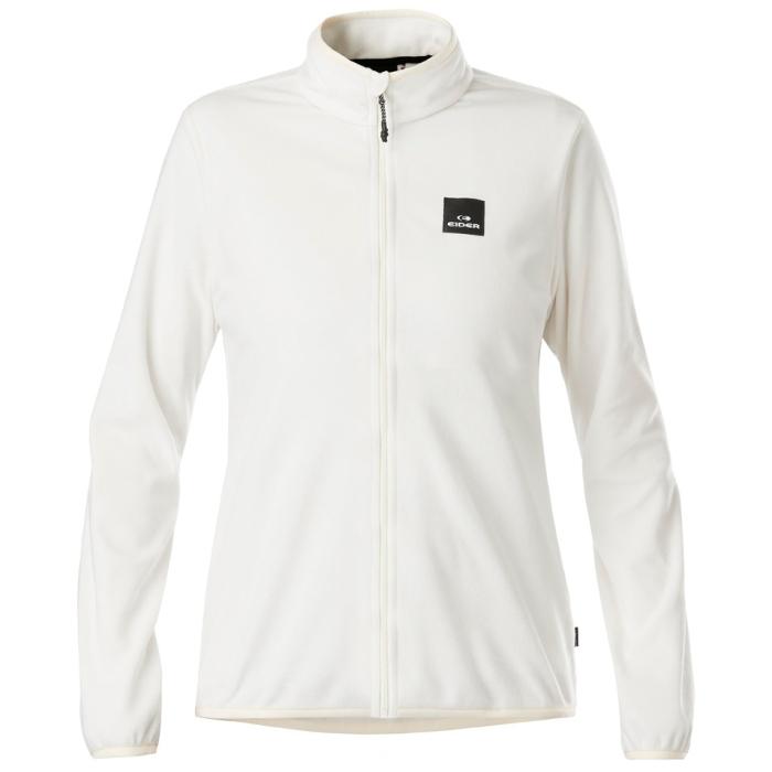 eider W Merlet Polartec Fleece Light Full Zip White Sand