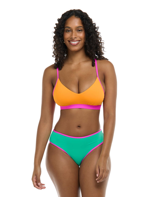 Eidon Madison D DD E & F Cup Top - BLISS (Mango)
