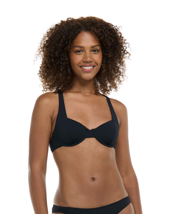 eidon Maya Top - BLACK LICORICE