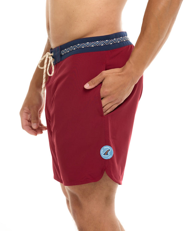 Eidon Mix Tape Short - CRANBERRY