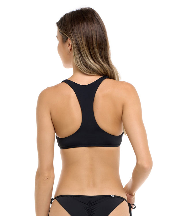 Eidon Priscilla Top - BLACK LICORICE