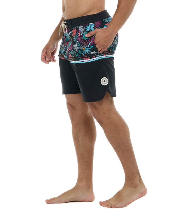 Eidon Sand And Sea Short - BLACK