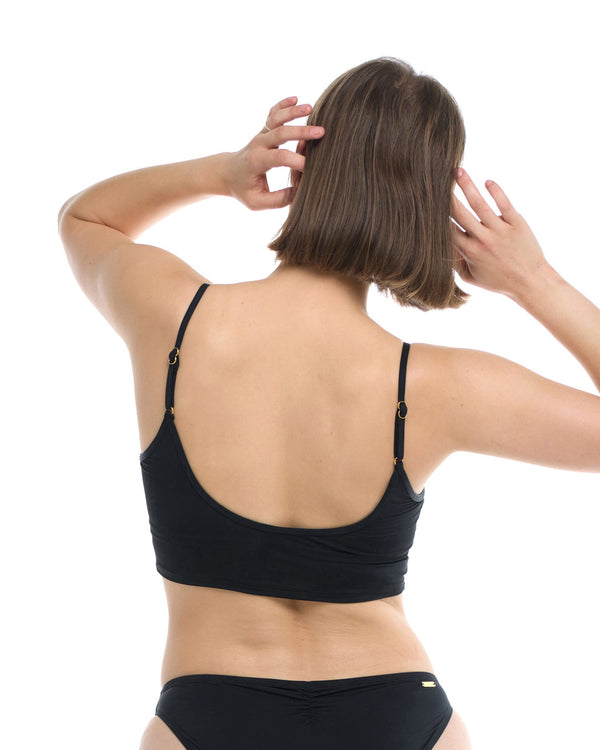 Eidon Selena Top - BLACK LICORICE
