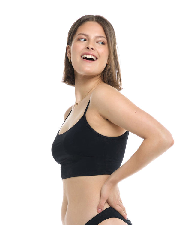 Eidon Selena Top - BLACK LICORICE