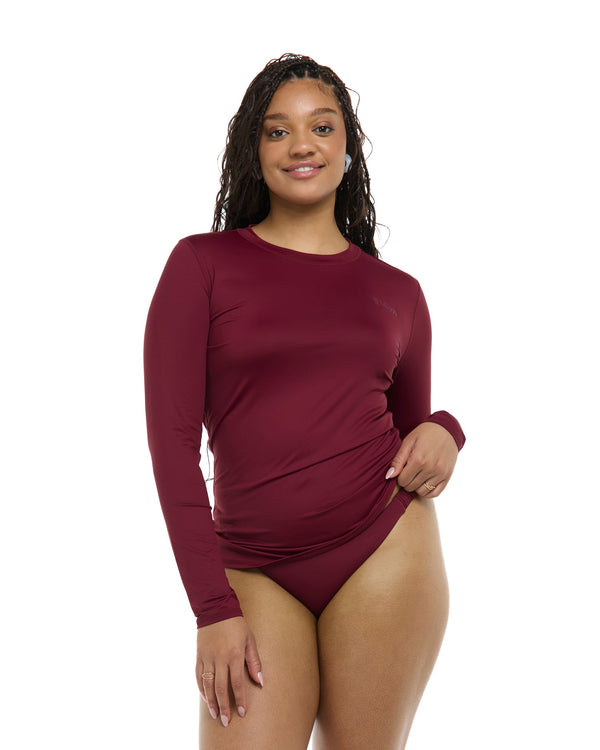 eidon Sun Seeker Rashguard - MULBERRY
