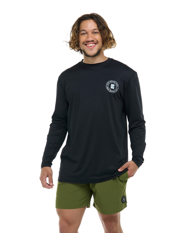 eidon Zenith Rashguard - BLACK