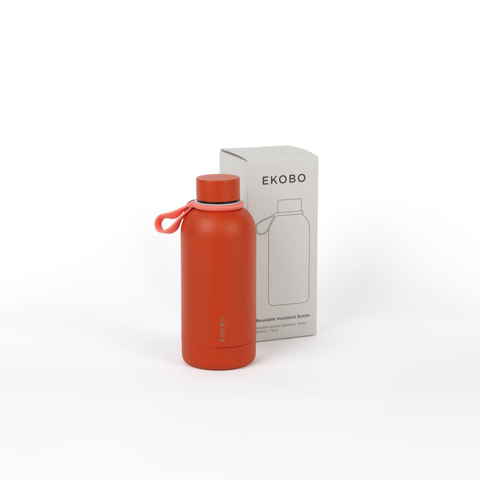 Ekobo Bouteille Isotherme Réutilisable 350 Ml - Brick